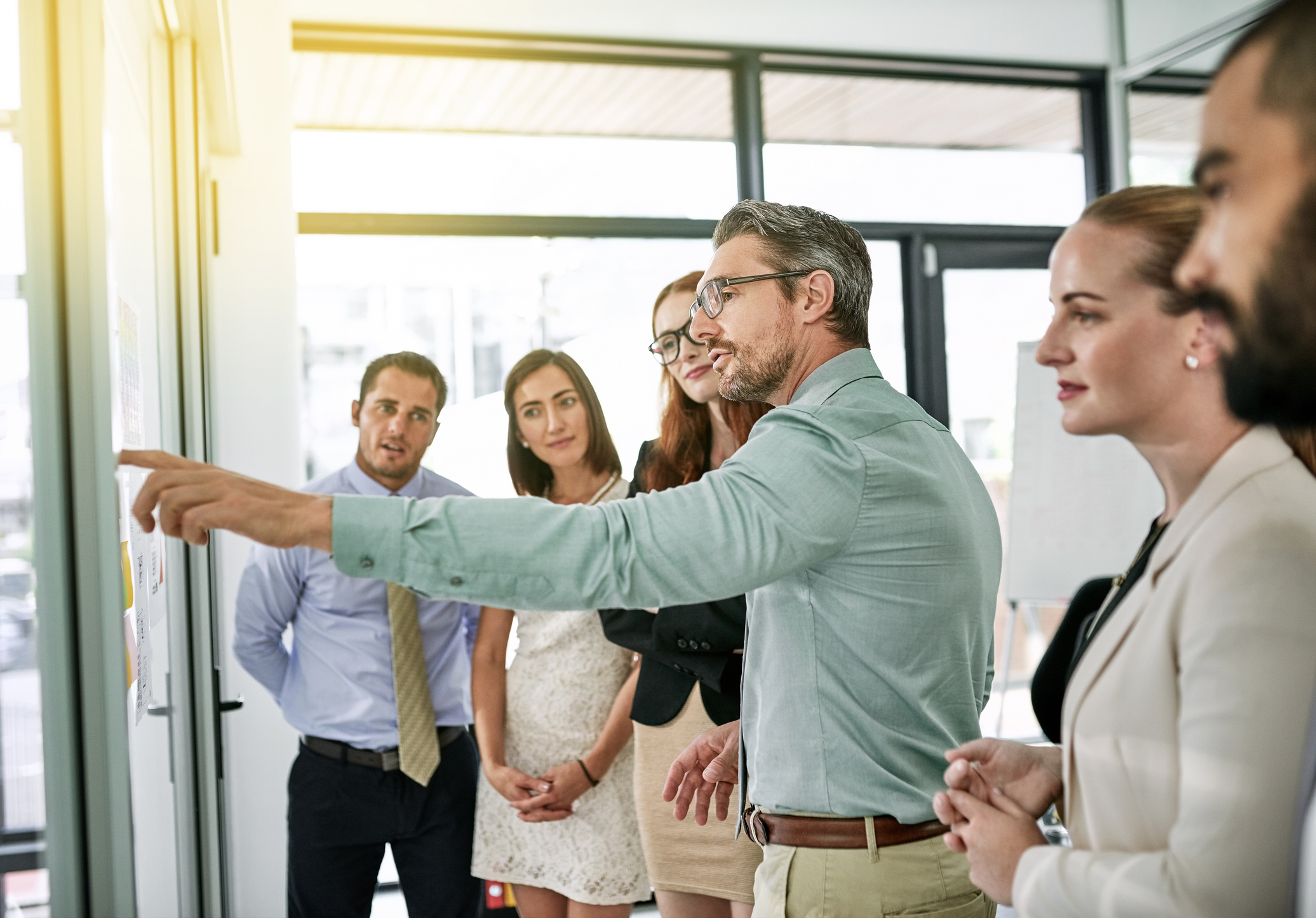 Getting their project off the ground