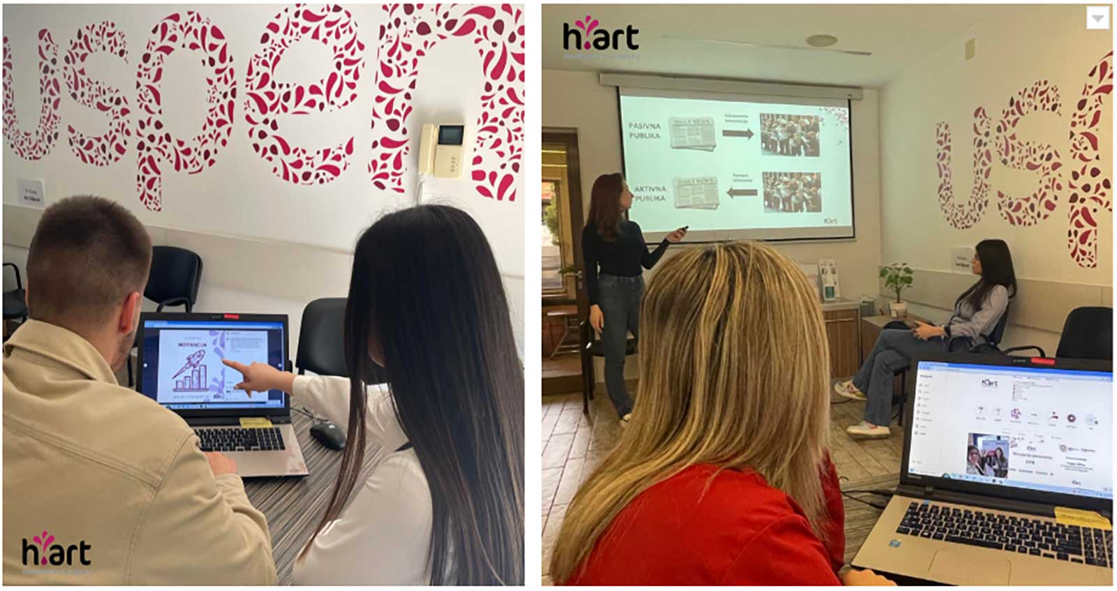 Jedan radni dan sa srednjoškolcima Job shadowing program Mart 2023